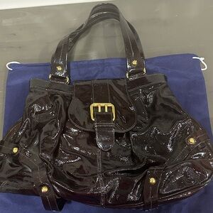 Dooney & Bourke Hayden Limited Edition Black Patent Leather Women's Bag